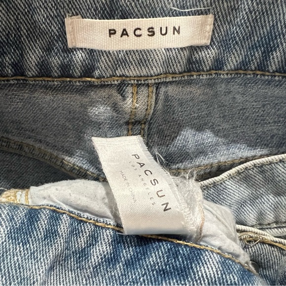 PACSUN High Rise Straight Jeans - Picture 3 of 8